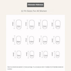 Flower Press on Nails 24Pcs Short Oval Nails