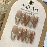 Maillard(Handmade Custom Nails)/10Pcs Mountain Peak Nails
