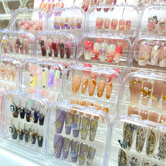 【HALLOWEEN-GOLD MYSTERY BALL】Halloween Style Luxury Nails with 10pcs Handmade Press On Nails