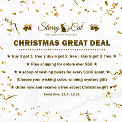 【CHRISTMAS-MYSTERY ENVELOP 】$2.99 1 Envelop=1 Random Christmas Nails Set（10pcs）
