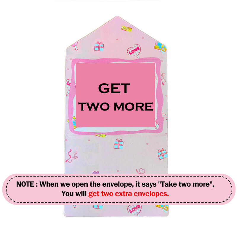 【MYSTERY ENVELOP 】$2.99 Flash Deal 1 Envelop=1 Random Press On Nails Set（10pcs）