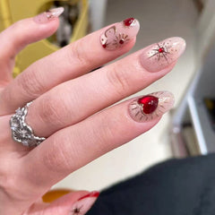 Greek Mythology Cat Eye（Handmade press on nails）/10Pcs Almond Nails